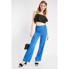 Textured Plisse Trousers