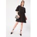 Textured Puff Sleeve Dress