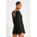 Textured Wrap Playsuit