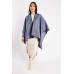 Thick Woven Knitted Poncho