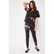 Tie Dye T-Shirt And Leggings Set