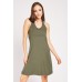 Tie Up Basic Halter Dress