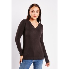 V Neck Soft Knit Sweater