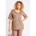 V-Neck Speckled Top