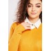 V-Neck Sunflower Pullover