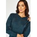 V-Neck Thin Knit Pullover