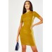 Velveteen Bodycon Mini Dress