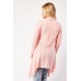 Waterfall Ribbed Open Cardigan