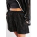 Zip Up Lace Top And Shorts Set