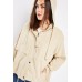 Zipped Cotton Side Pockets Jacket